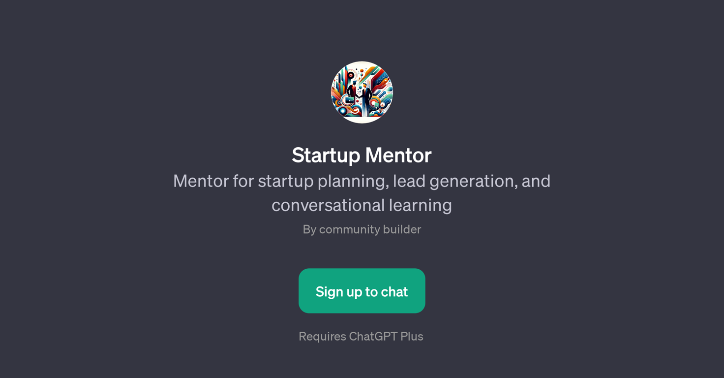 Startup Mentor website