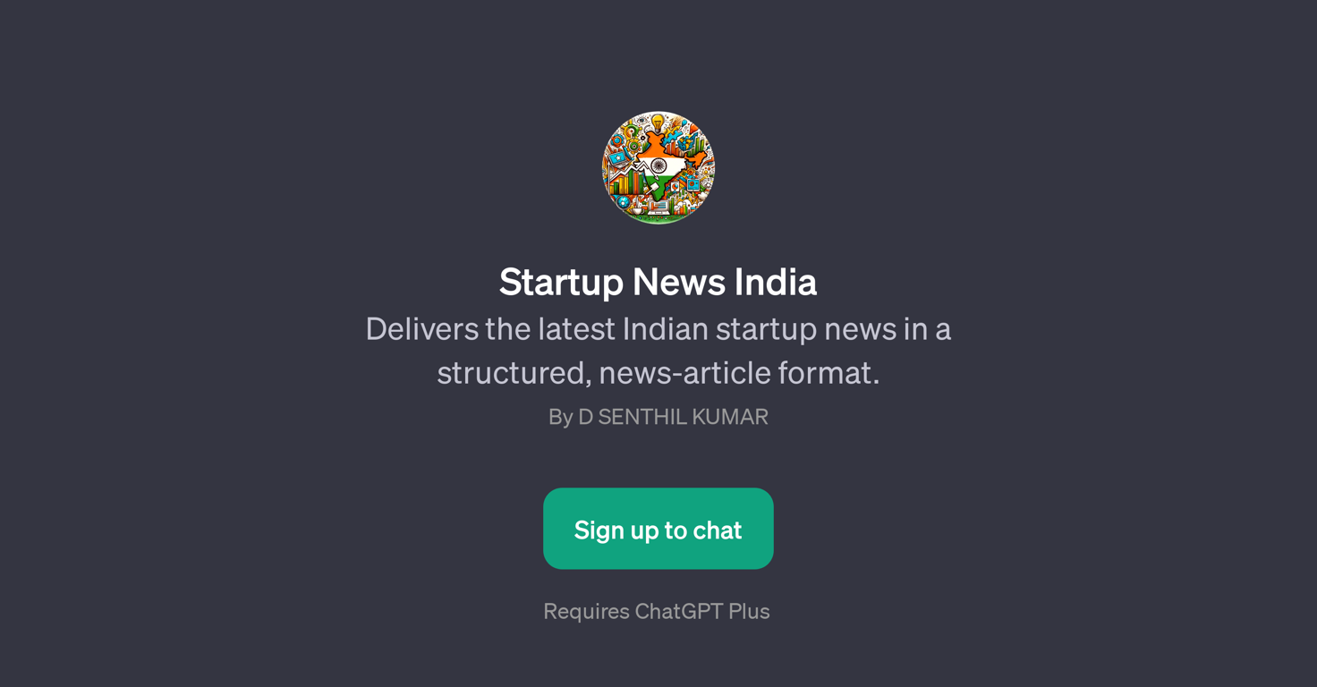 Startup News India website