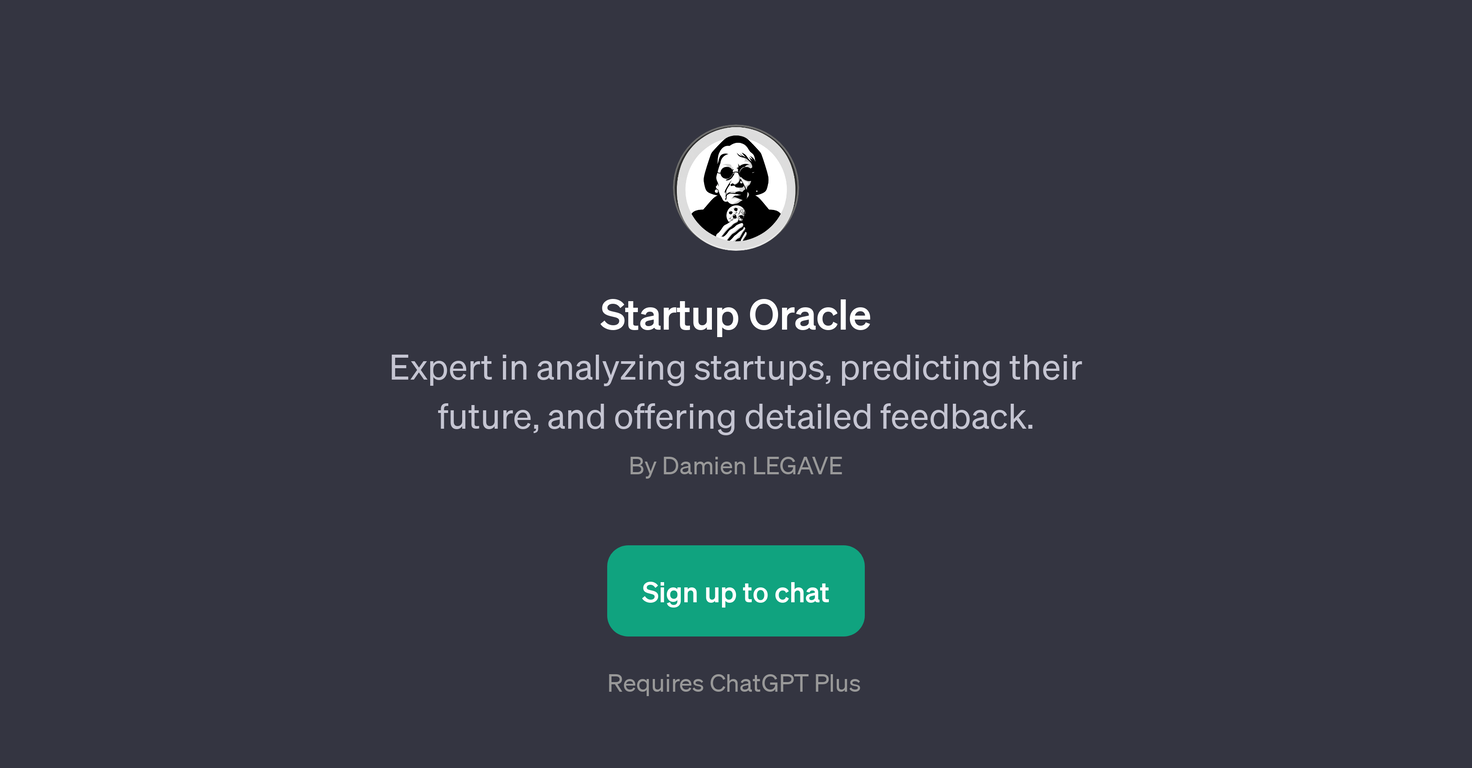 Startup Oracle website