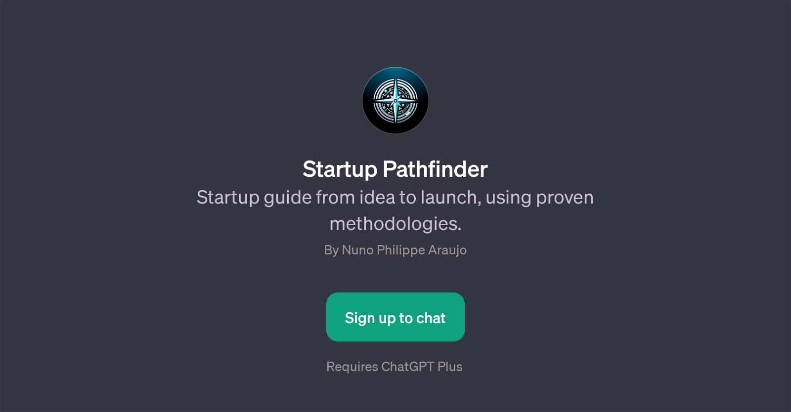 Startup Pathfinder website