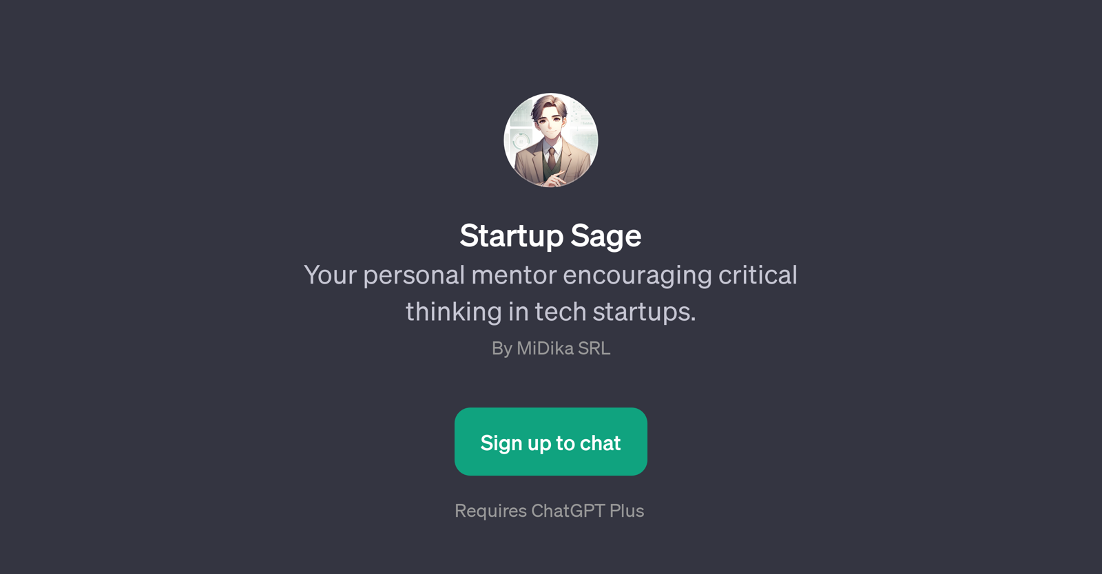 Startup Sage website