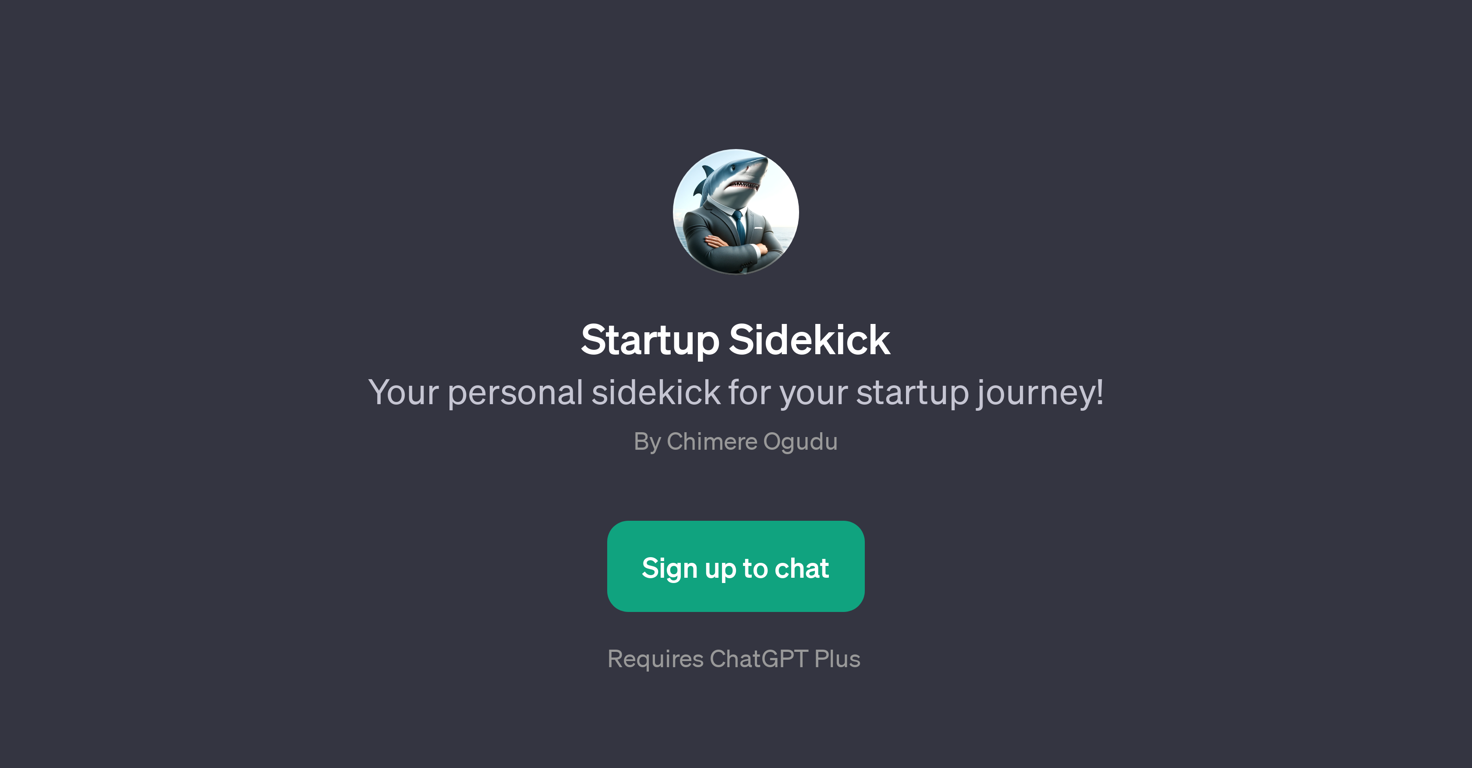 Startup Sidekick website