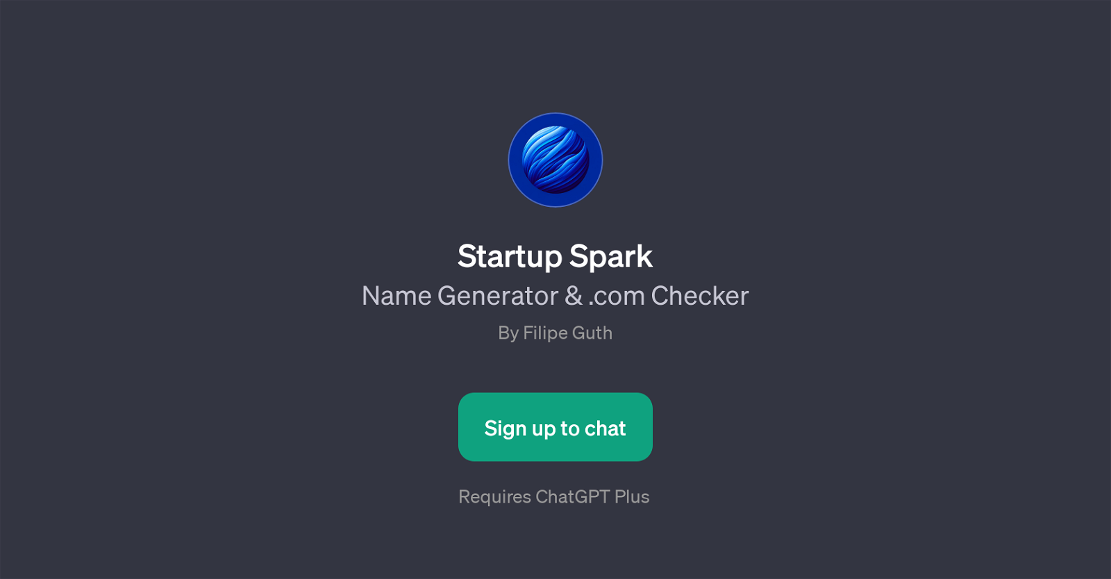 Startup Spark website