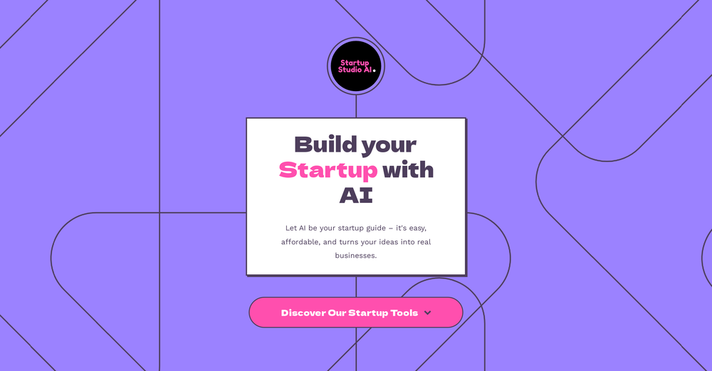 Startup Studio website