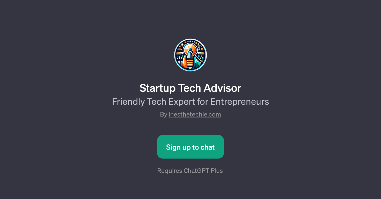 Startup Tech Advisor website
