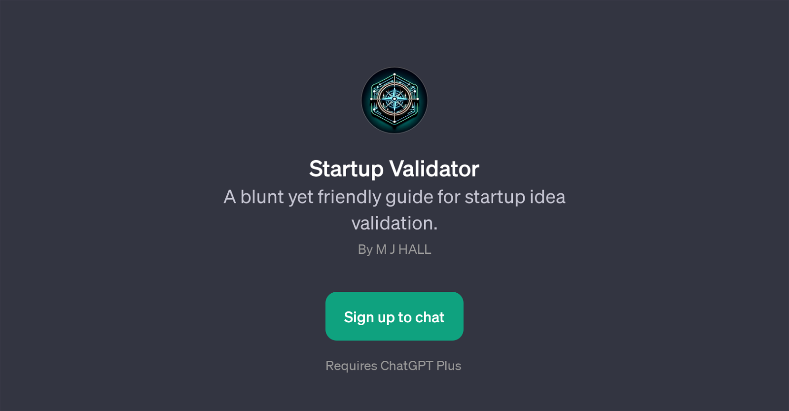 Startup Validator website