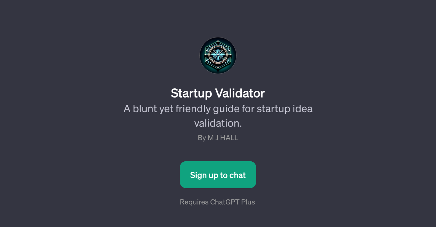 Startup Validator website