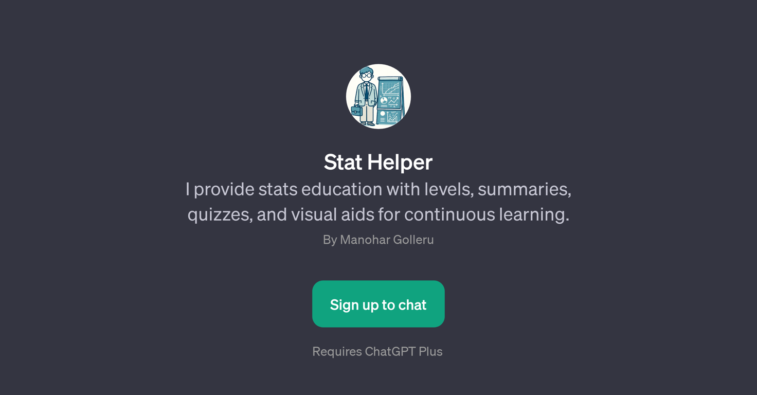 Stat Helper website