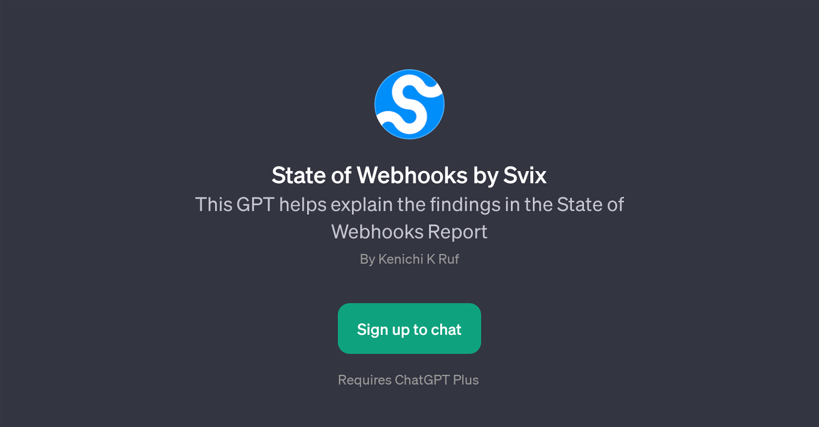 State of Webhooks by Svix website