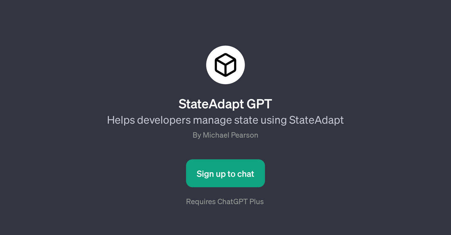 StateAdapt GPT website