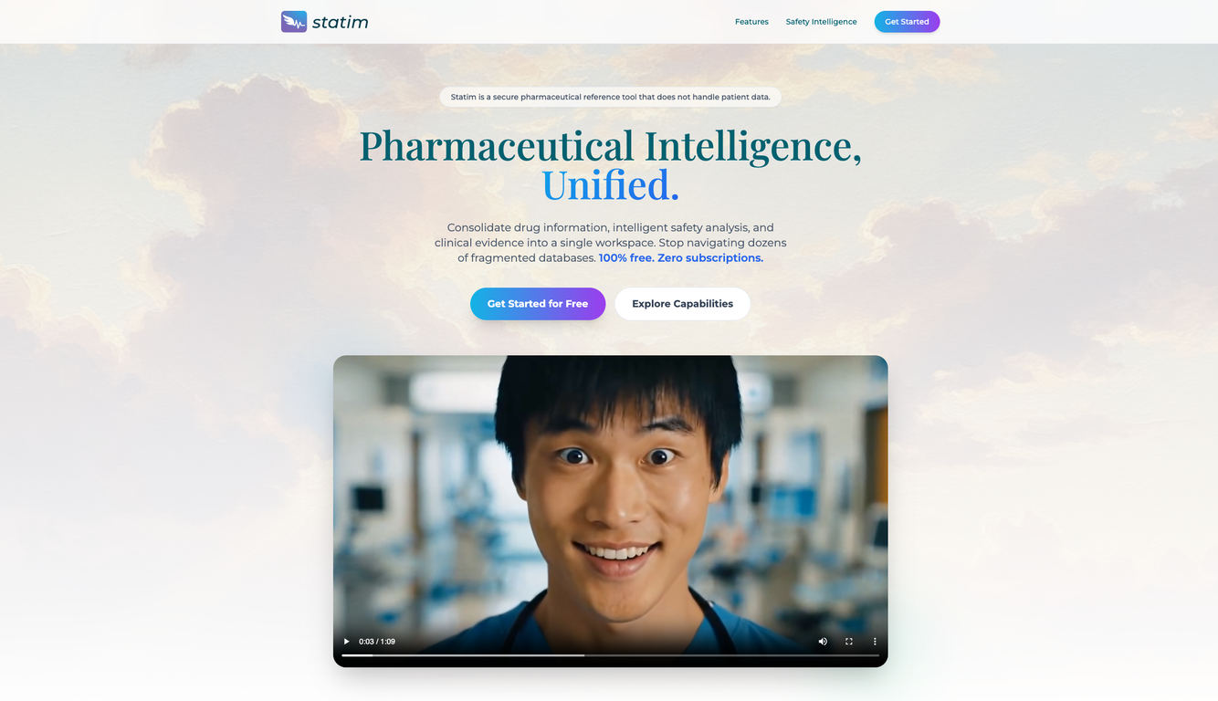 Statim website