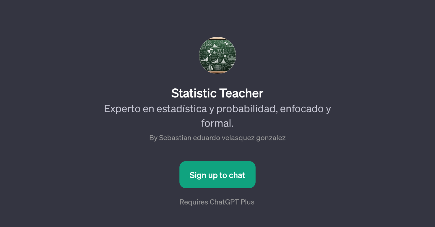 Statistic Teacher website