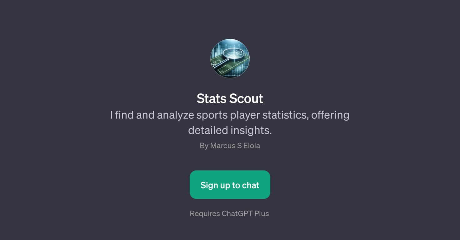 Stats Scout website