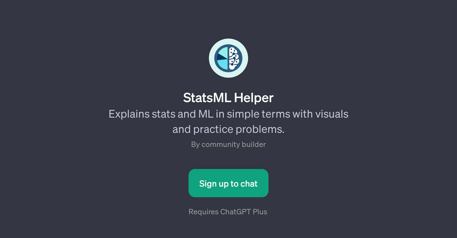 StatsML Helper website