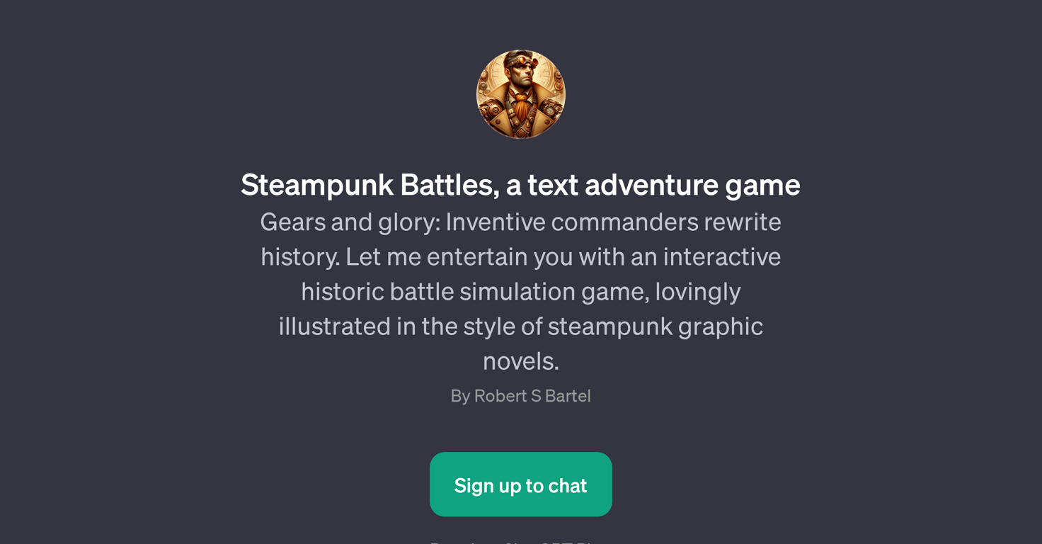 Steampunk Battles website