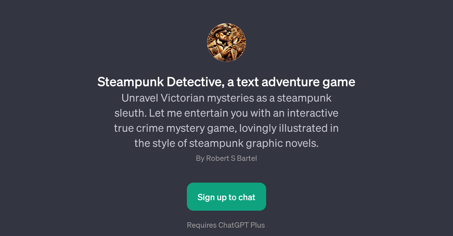 Steampunk Detective website