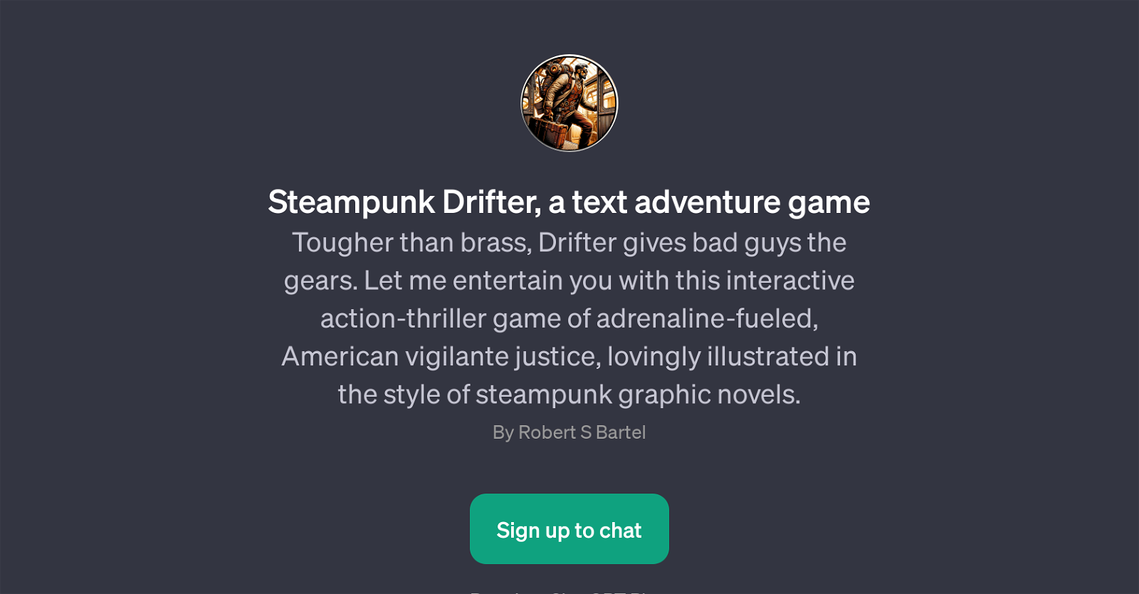Steampunk Drifter website