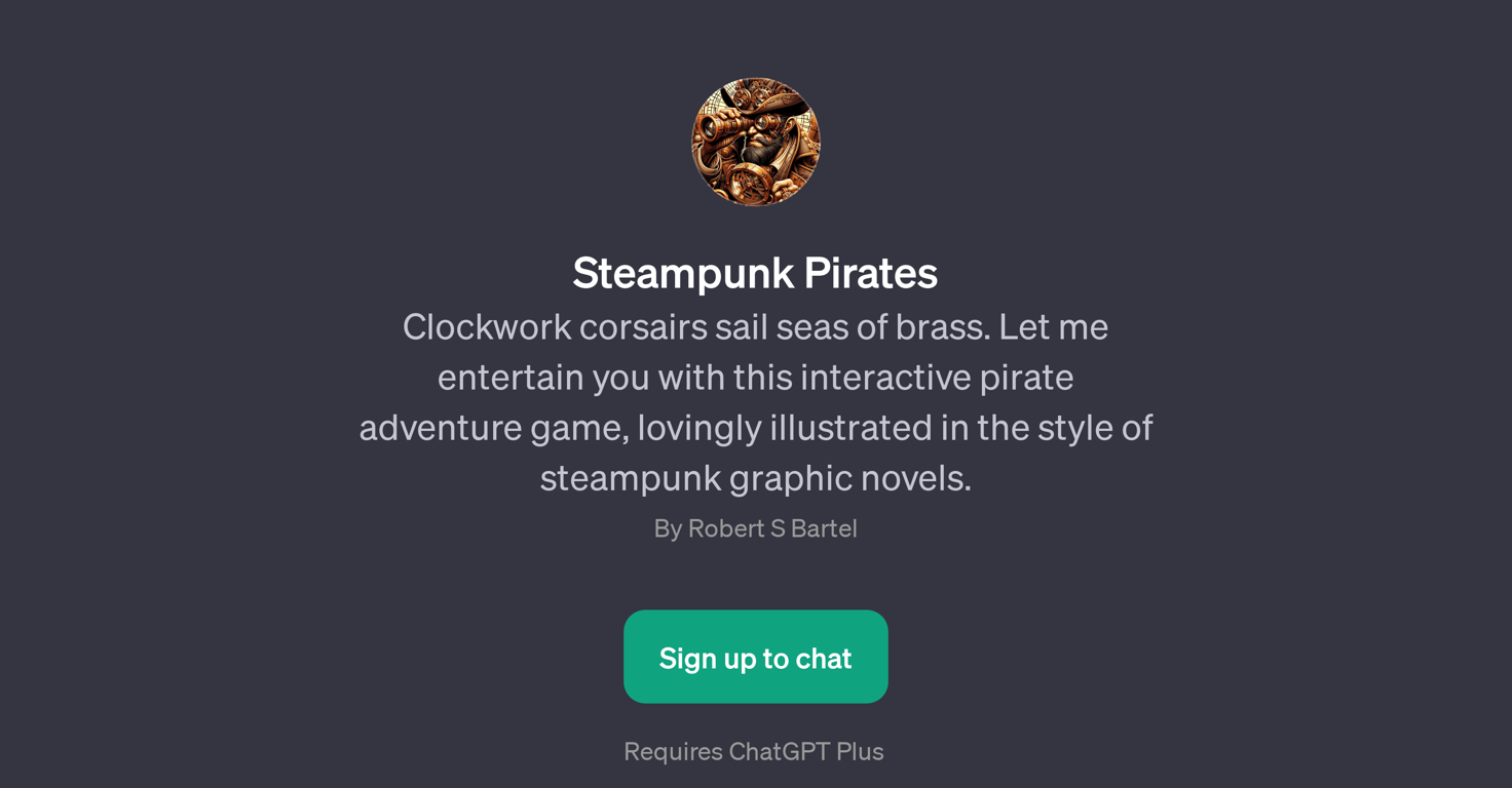 Steampunk Pirates website