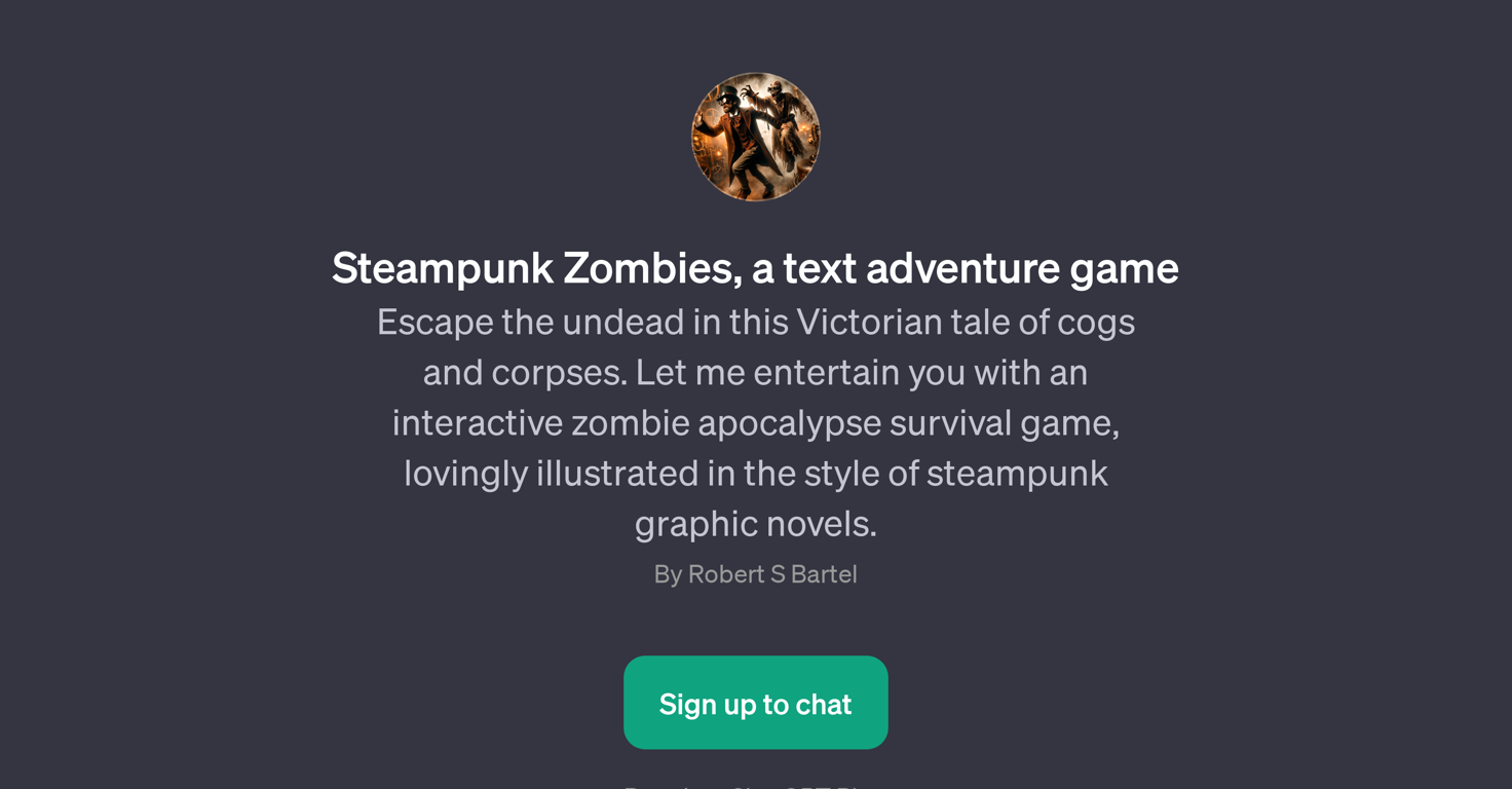 Steampunk Zombies website