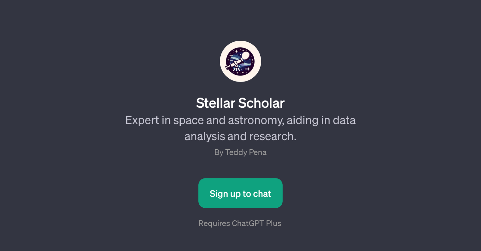 Stellar Scholar website