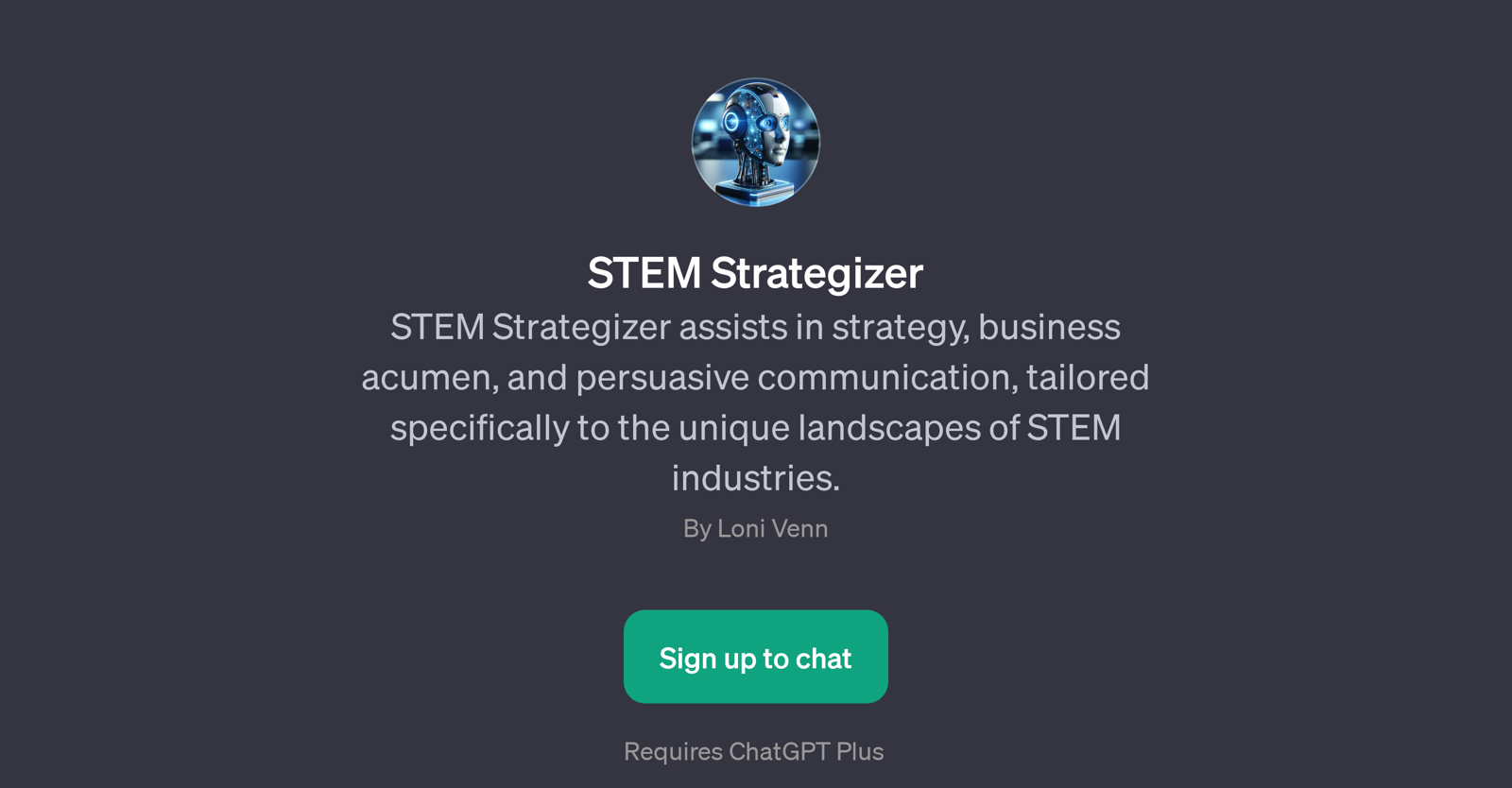 STEM Strategizer website