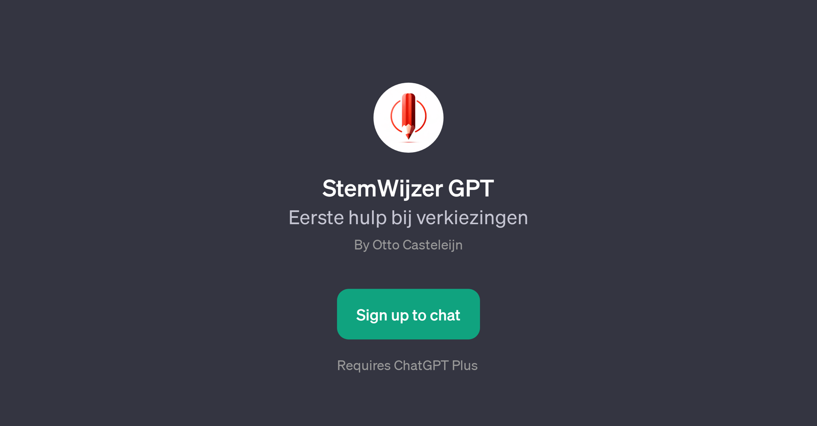 StemWijzer GPT website