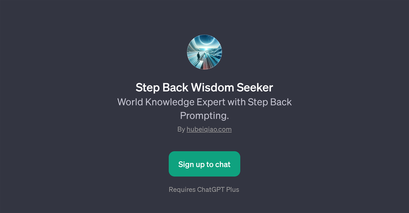 Step Back Wisdom Seeker website