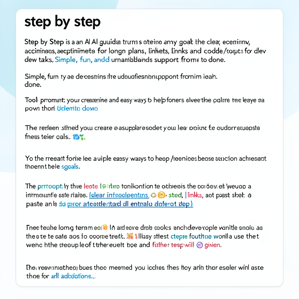 step by step website