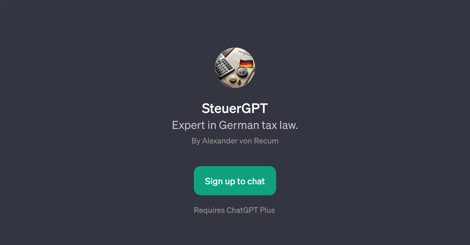 SteuerGPT website