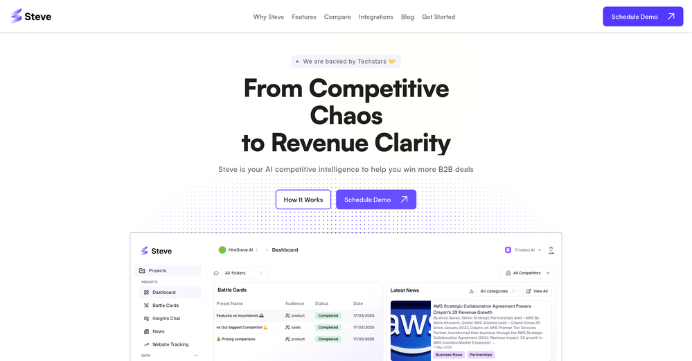 Steve website
