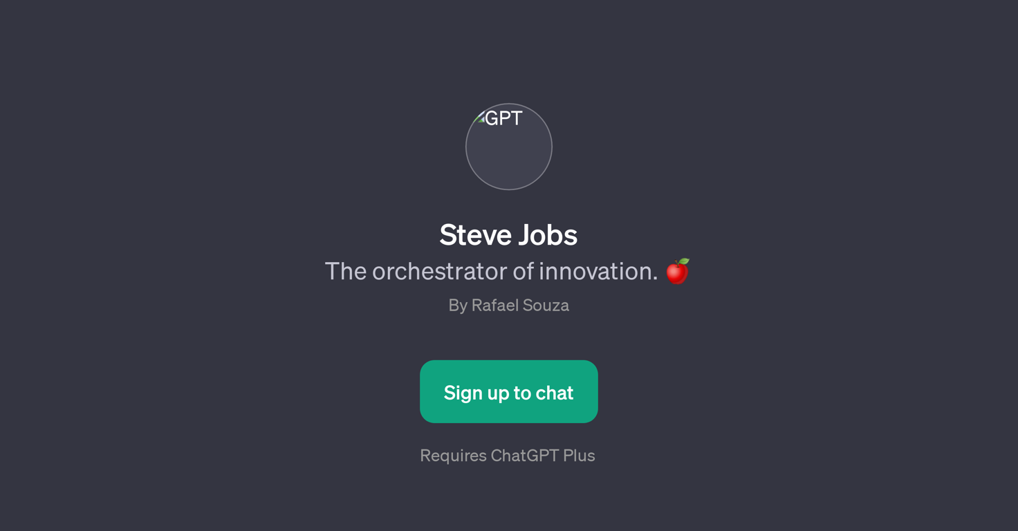 Steve Jobs GPT website