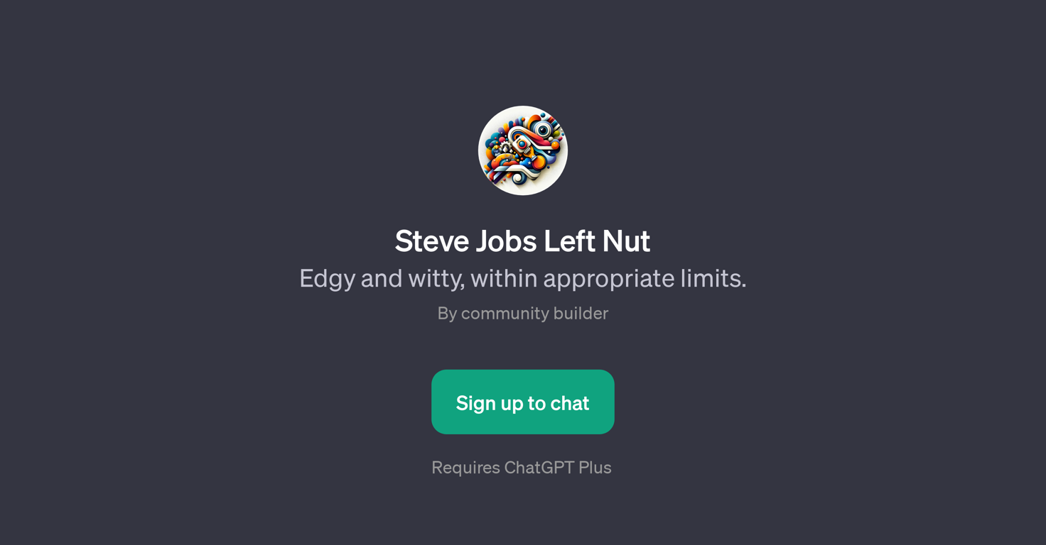 Steve Jobs Left Nut website