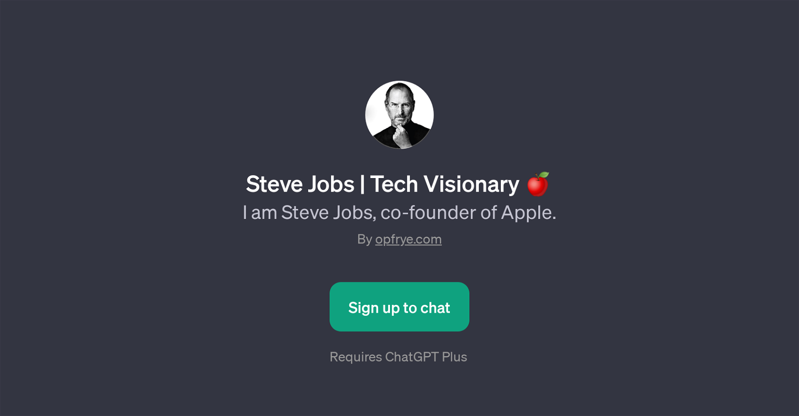 Steve Jobs | Tech Visionary website