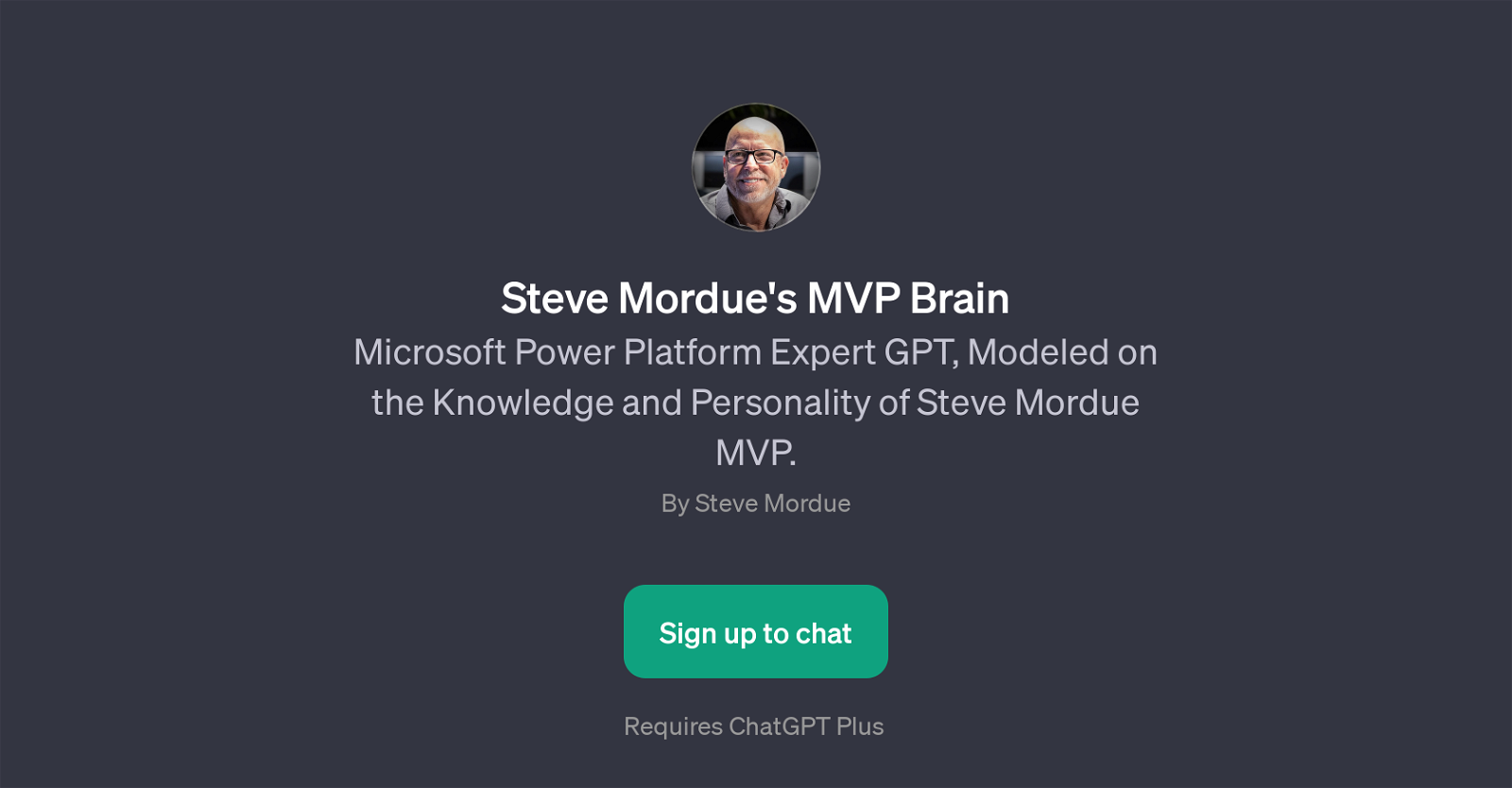 Steve Mordue's MVP Brain website