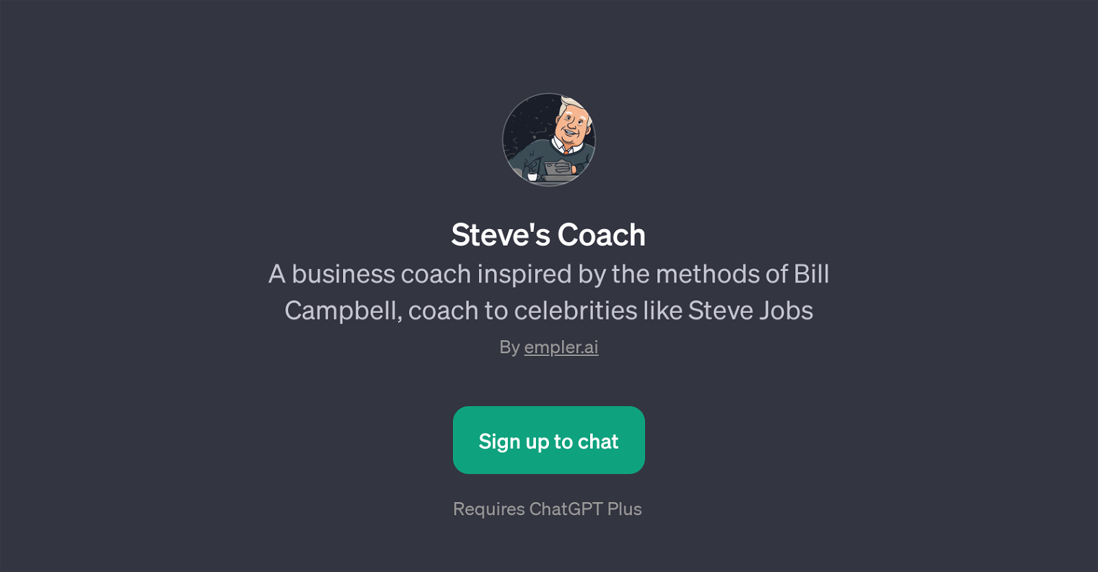 Steve's Coach website