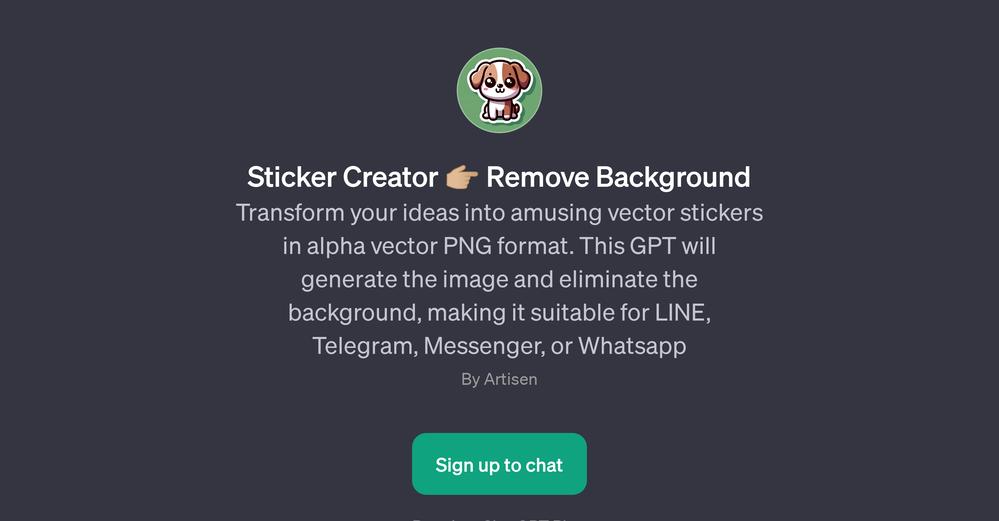Sticker Creator website
