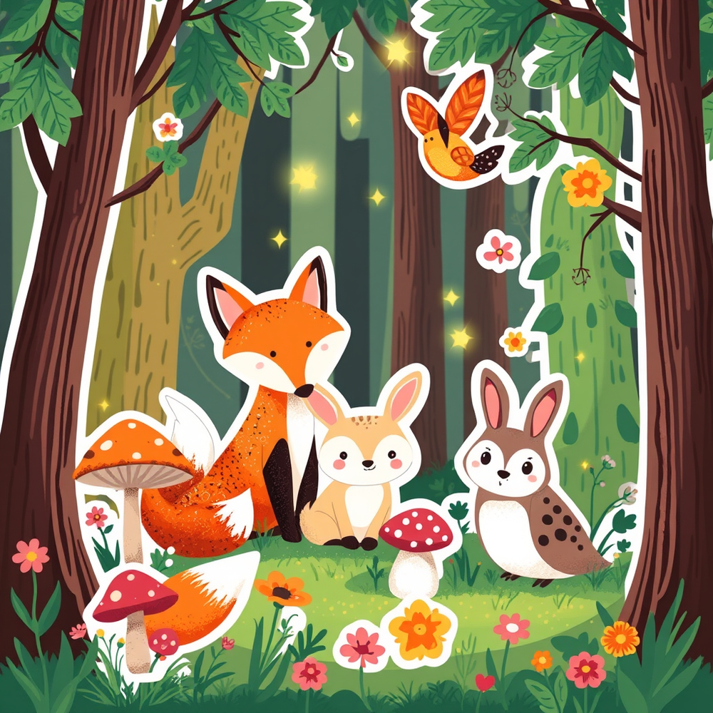 Sticker generator for print on demand website