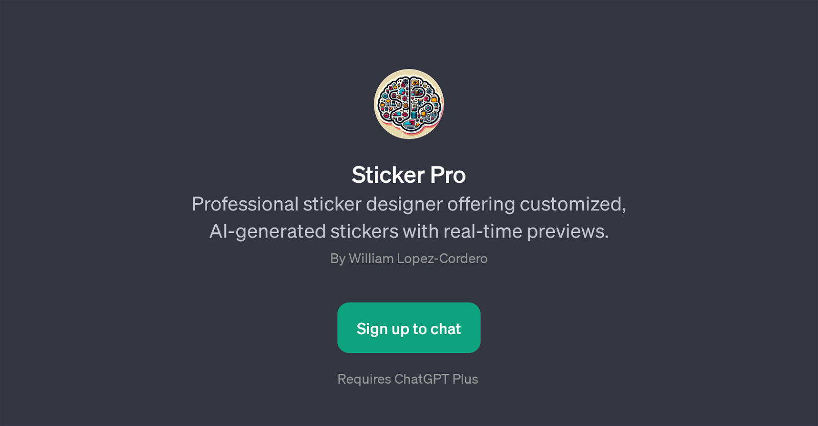 Sticker Pro website
