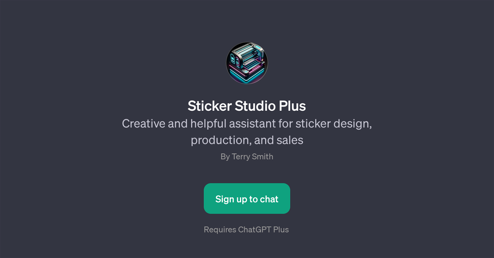 Sticker Studio Plus website
