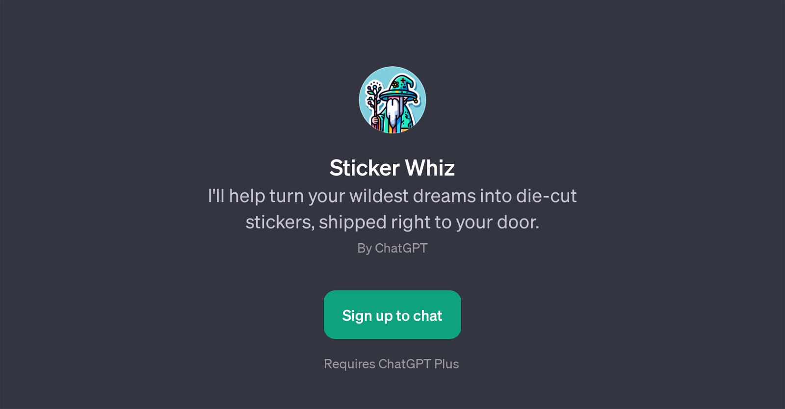 Sticker Whiz website