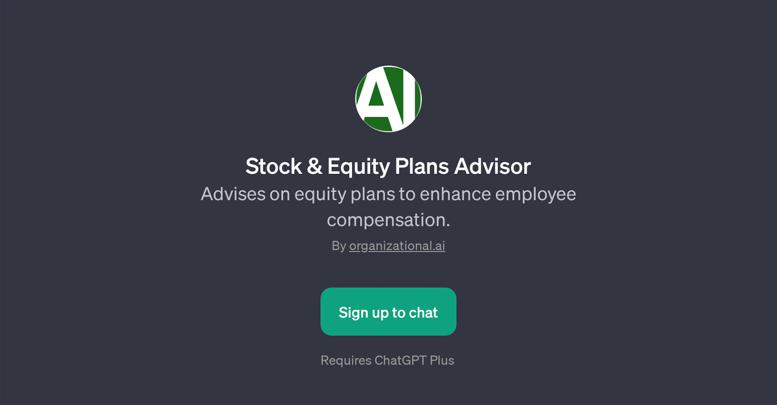 Stock & Equity Plans Advisor website