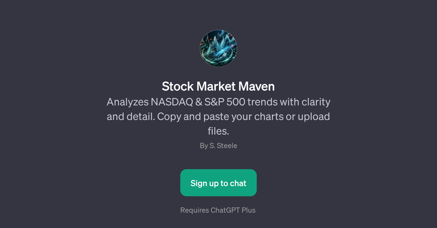 Stock Market Maven website