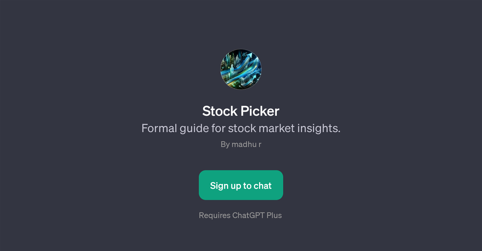 Stock Picker website