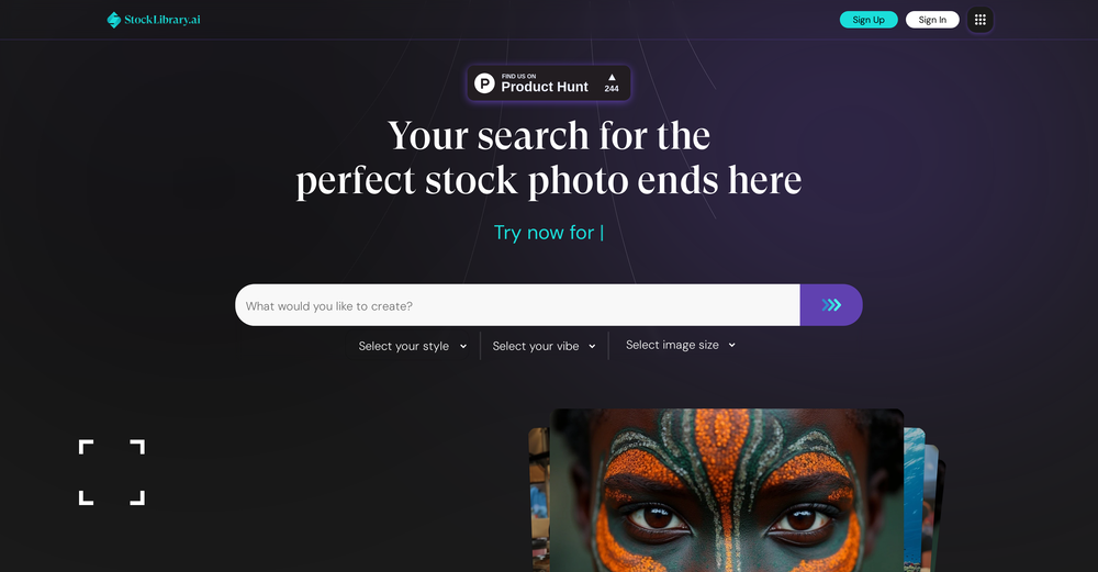 StockLibrary website