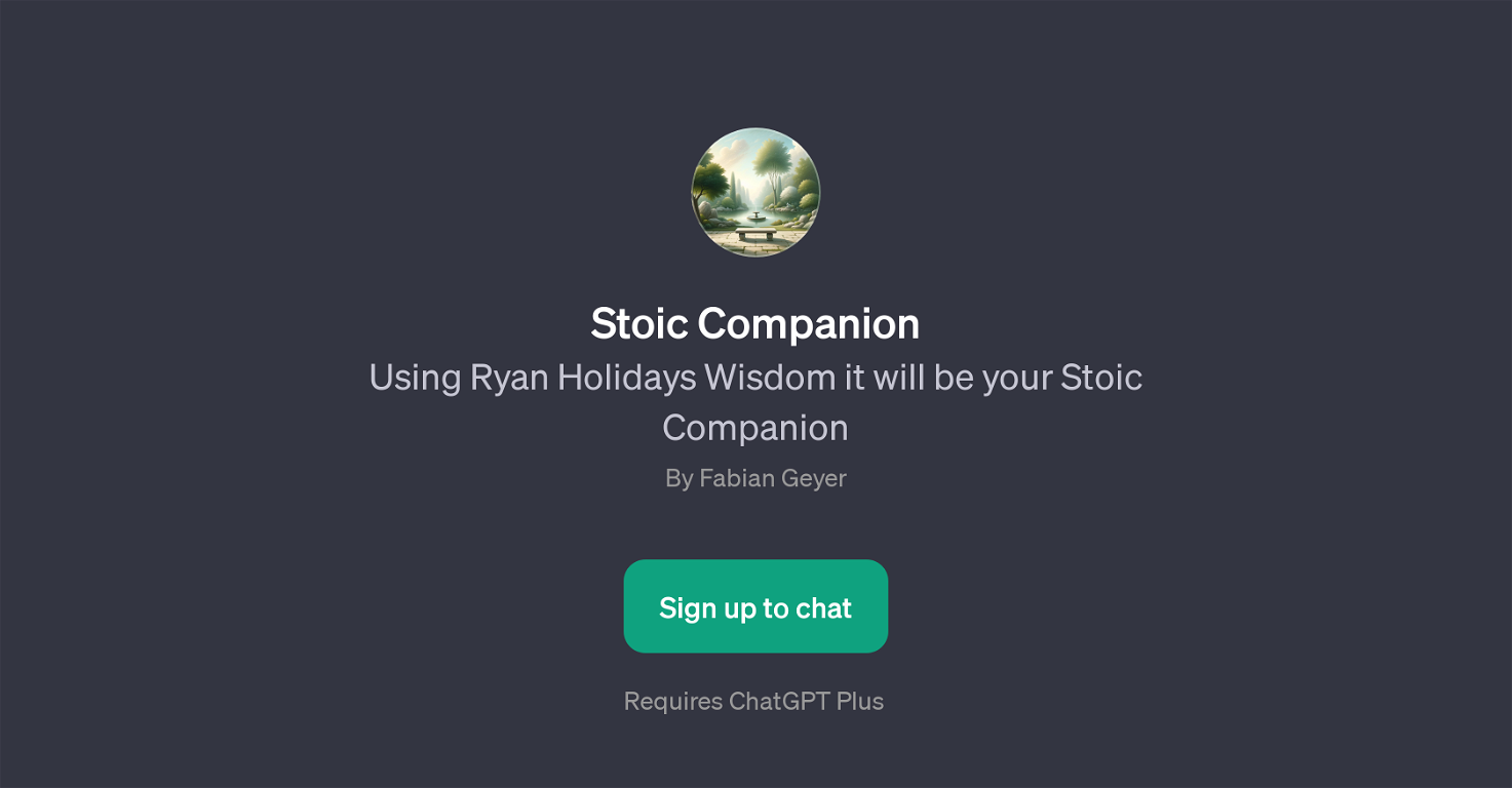 Stoic Companion website