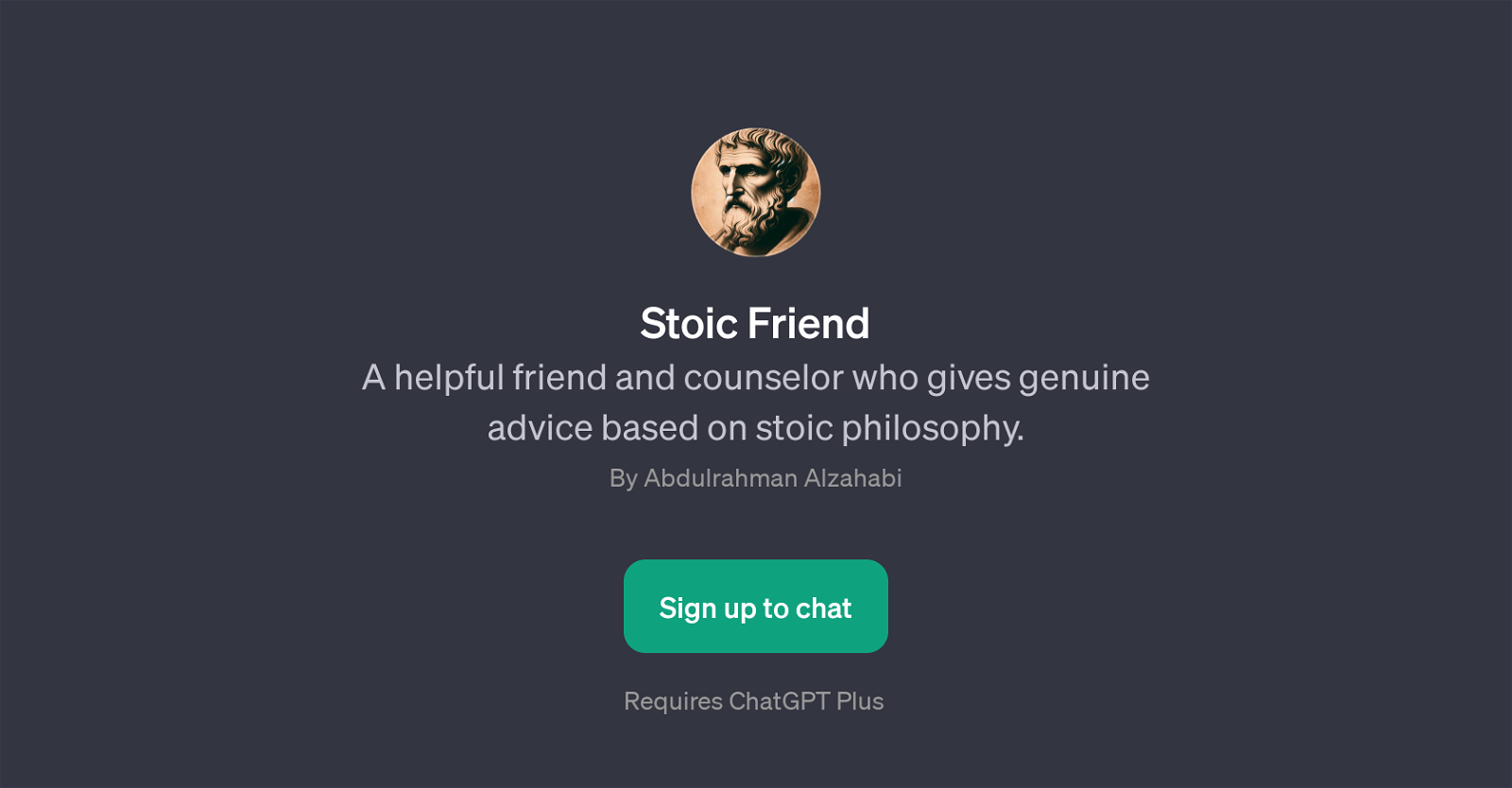 Stoic Friend website