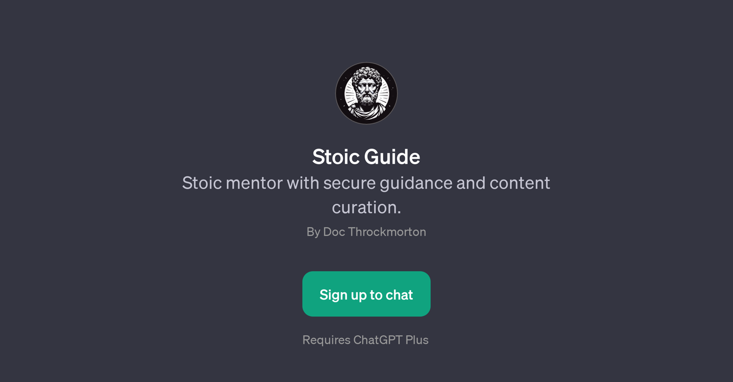 Stoic Guide website