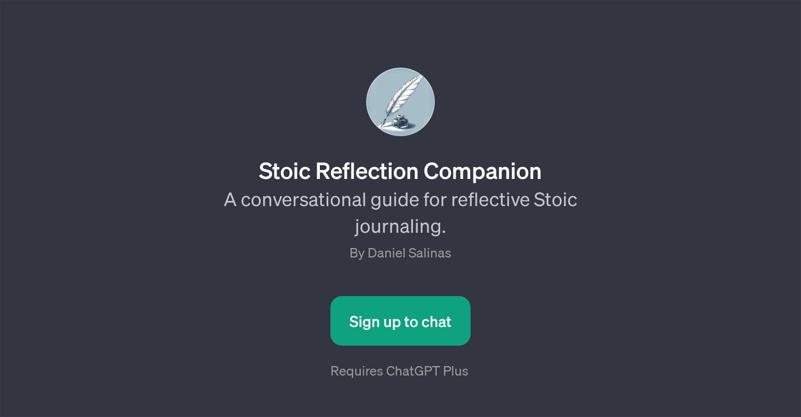 Stoic Reflection Companion website