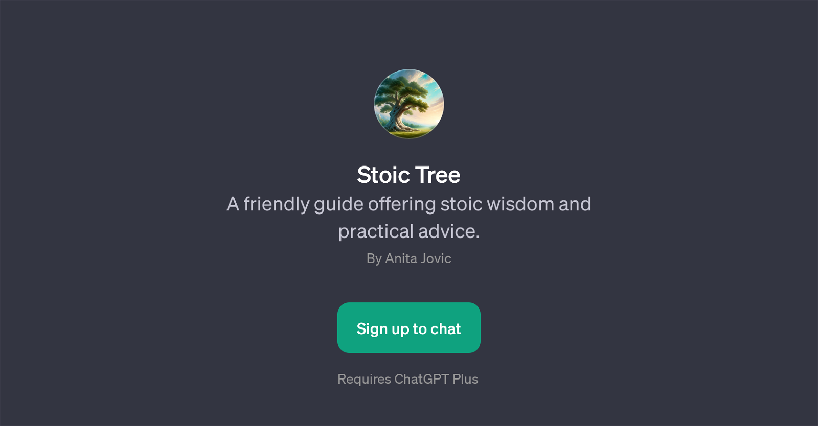 Stoic Tree website