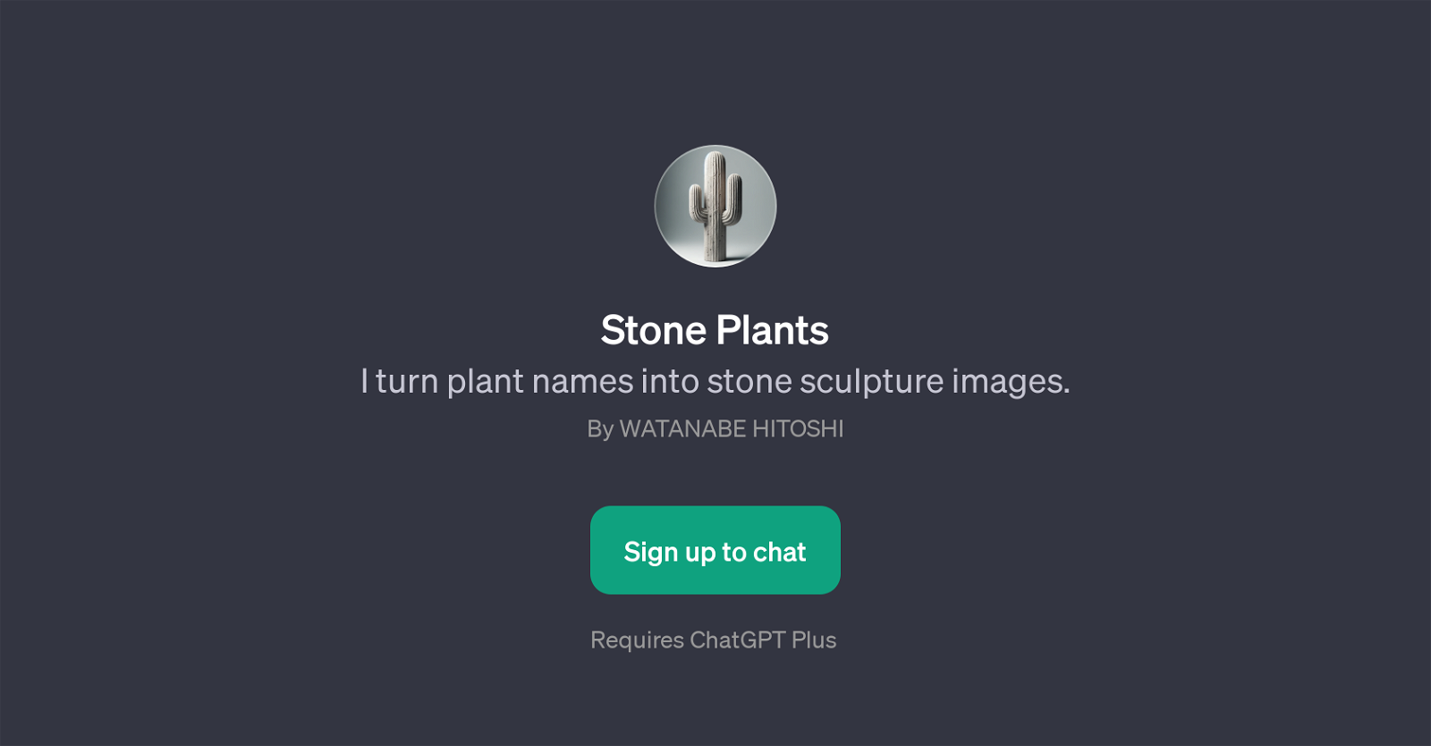 Stone Plants website